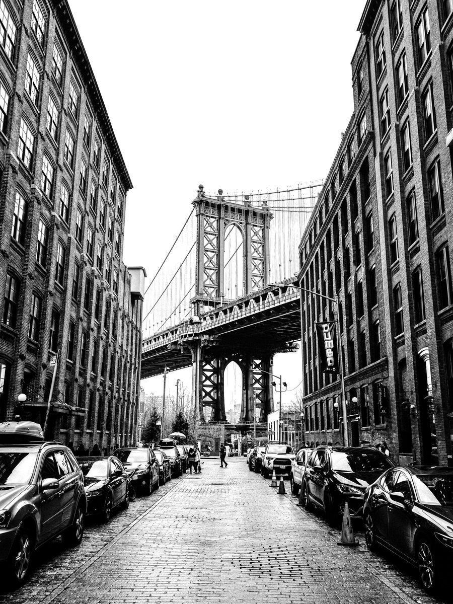 Photorealistic Cityscapes Photograph By Fabio Accorri?, 16 X 20, Dumbo View, New York City, Original Artwork