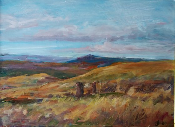 Win Hill from Stanage Edge