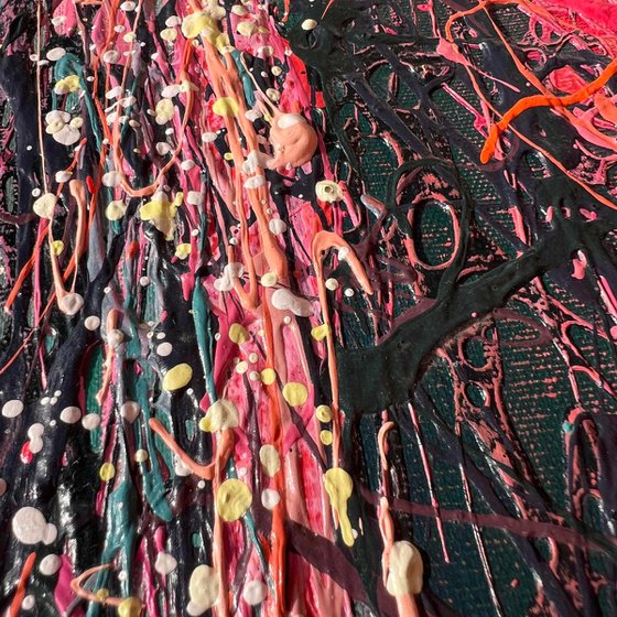 Scarlet Dreams- triptych