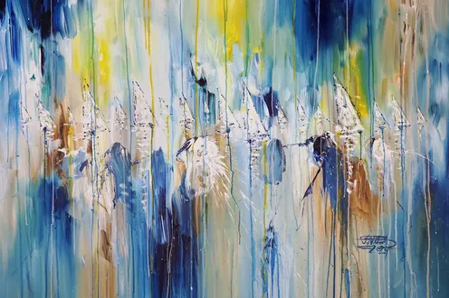 Cover image for UK Bestselling Acrylic Painters collection