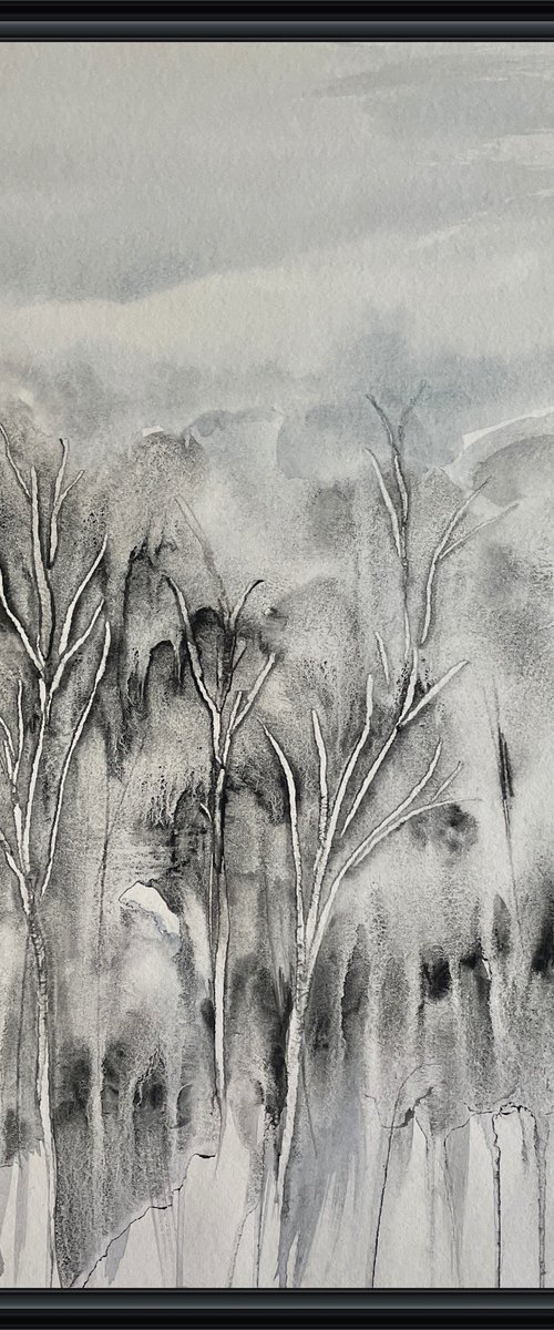 Shadowtrees I Schattenbäume II by Gesa Reuter