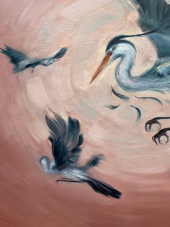 Messengers , Blue Heron