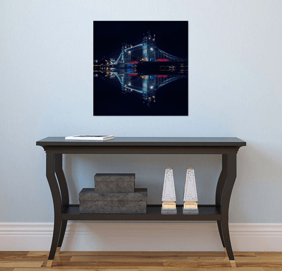 Tower Bridge with buses