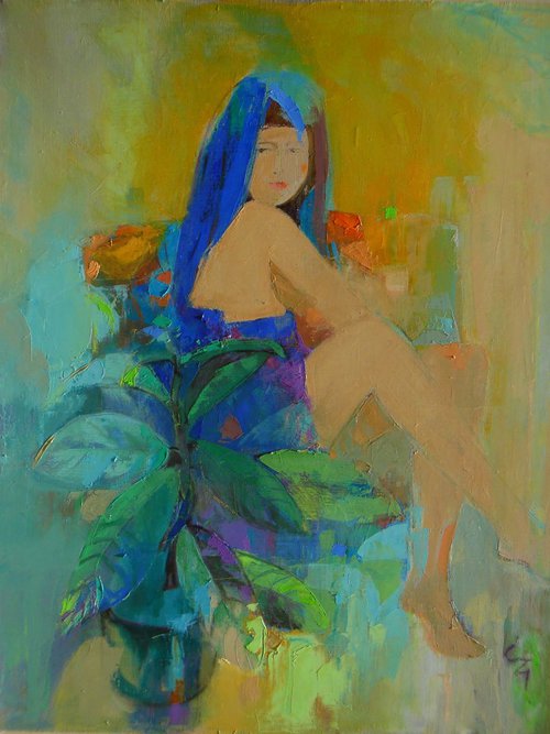 miss for spring, 70x90cm by Victoria Cozmolici