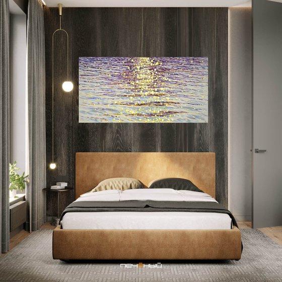 Golden sparks of the ocean.