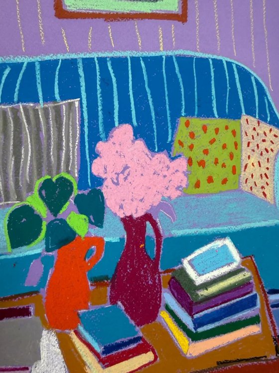 Purple Living Room Dream