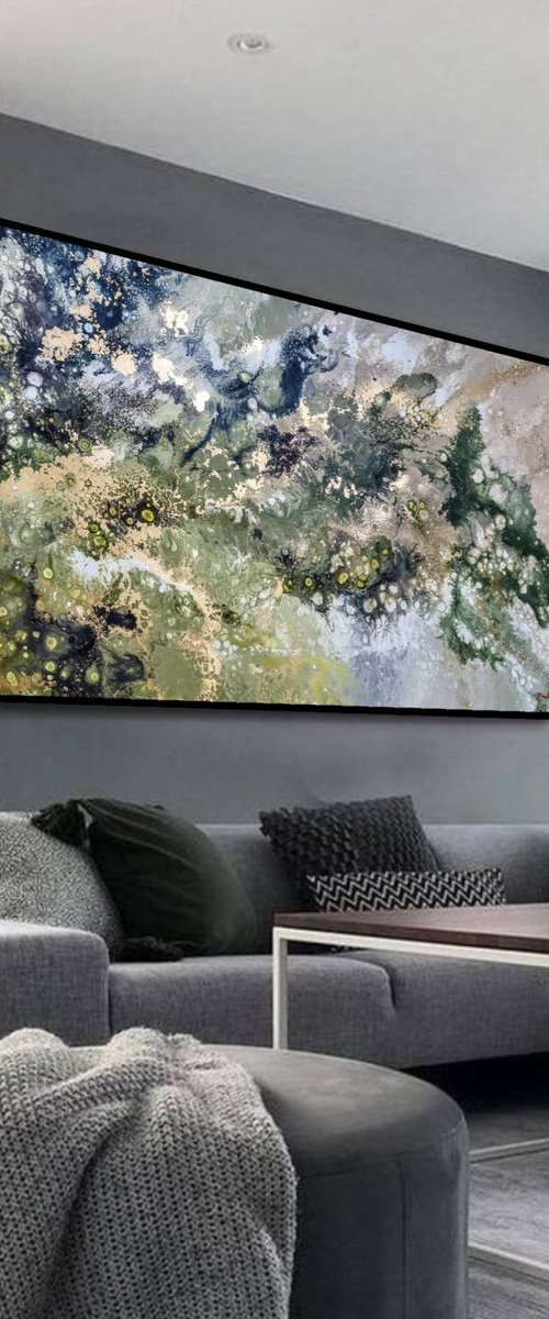 Narcissus (80x150cm) by Eleni Denart