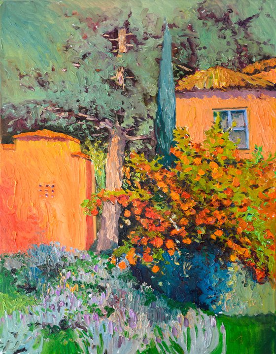 Landscape with OrangeTree