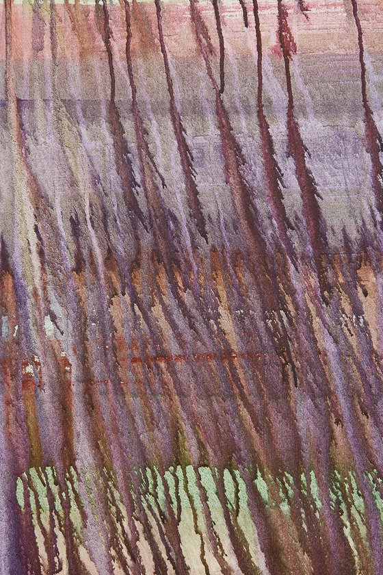 Autumn / Green Magenta Orange Purple