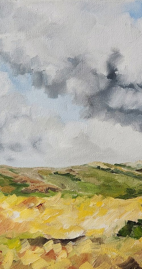 "Song of the Prairie - Perseverance" - Landscape - North Dakota by Katrina Case