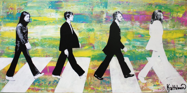 Original Painting The Beatles Art The Beatles Artfinder