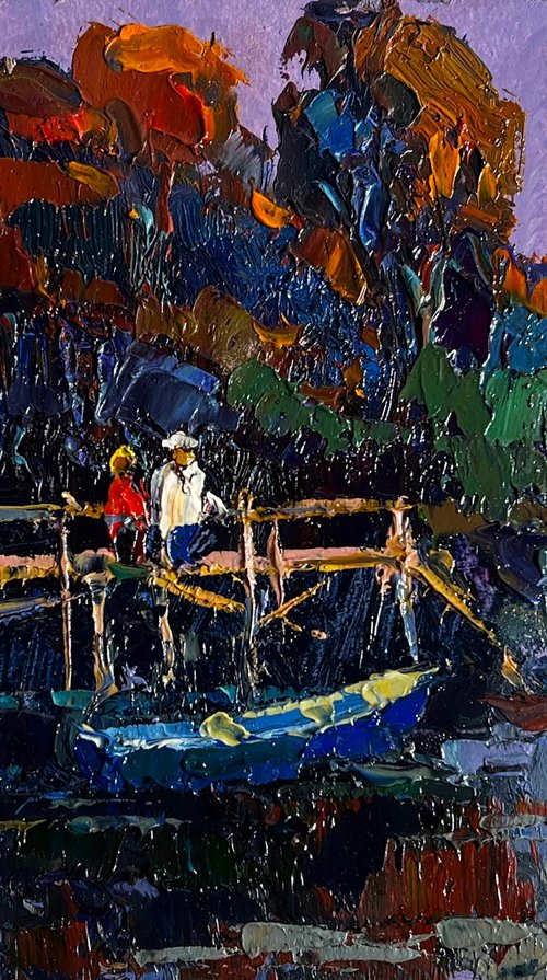 People on the pier by Kalenyuk Alex