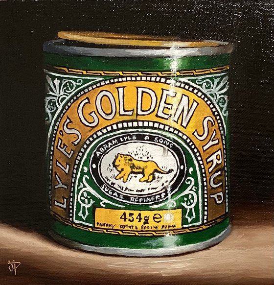 Golden syrup. still life