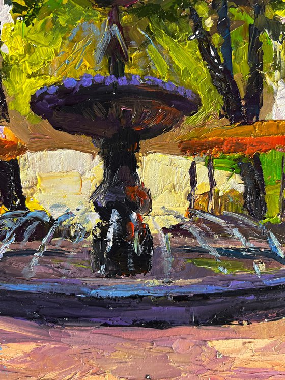 Fountain in the City Park