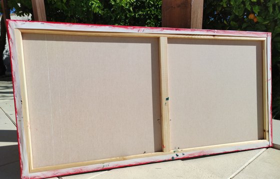 Wildlight Meadow; Abstract Floral Landscape