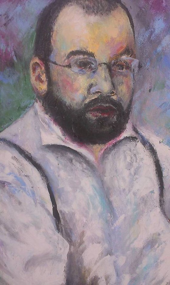 Portrait of the pianist (Pan Toperman).