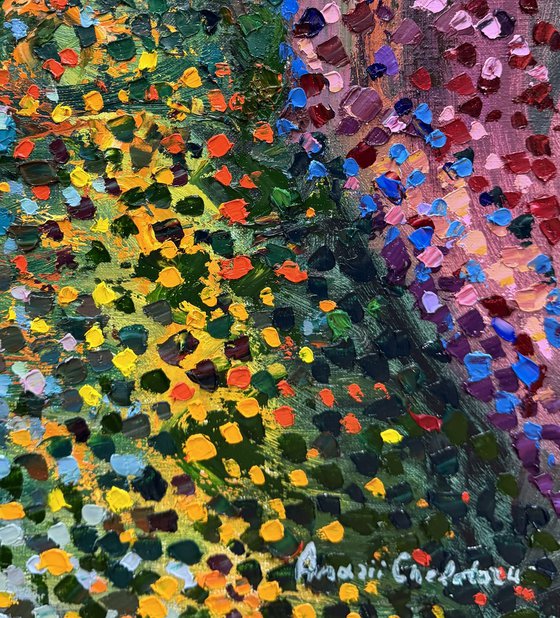 Golden night in Venice