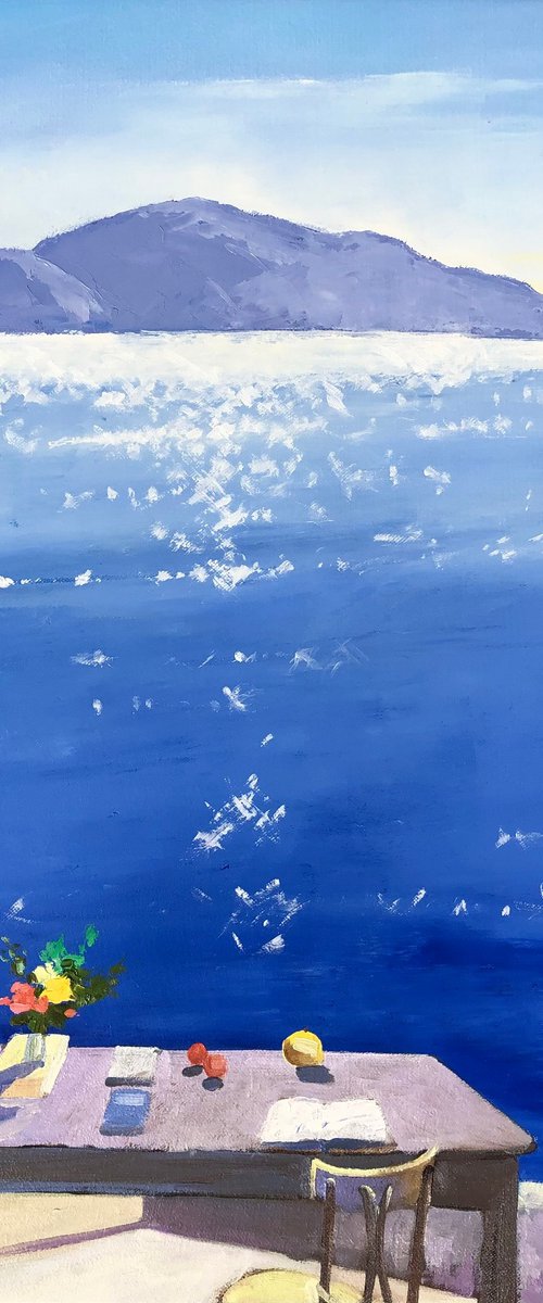 Mediterranean summer by Volodymyr Smoliak