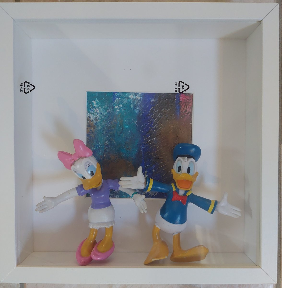 Animal Sculpture By Els Driesen, 11 X 11, Donald And Katrien, Original Artwork