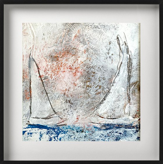 Abstraction No. 1322 -2 sailingboats