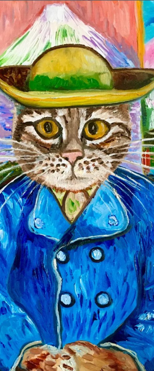Troy The Cat Daddy Tangi by Olga Koval