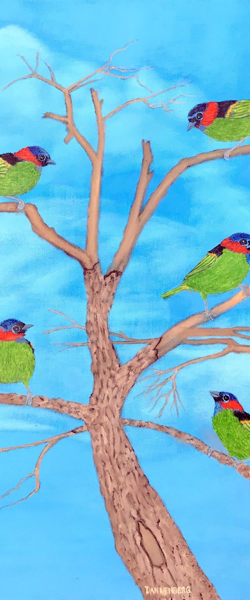 BIRDS OF A FEATHER #2 by Leslie Dannenberg