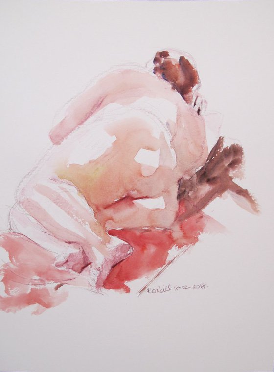 reclining female nude