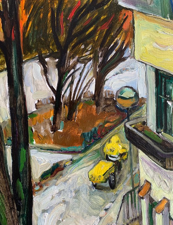 Landscape with a Postman
