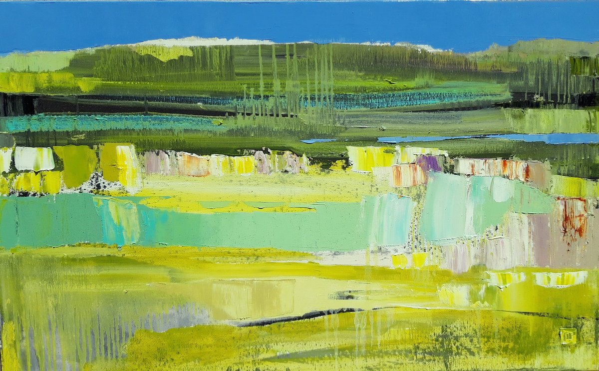 Among The Summer Herbs By Lesya Ros, 31 X 20, Artwork For Sale On Artfinder