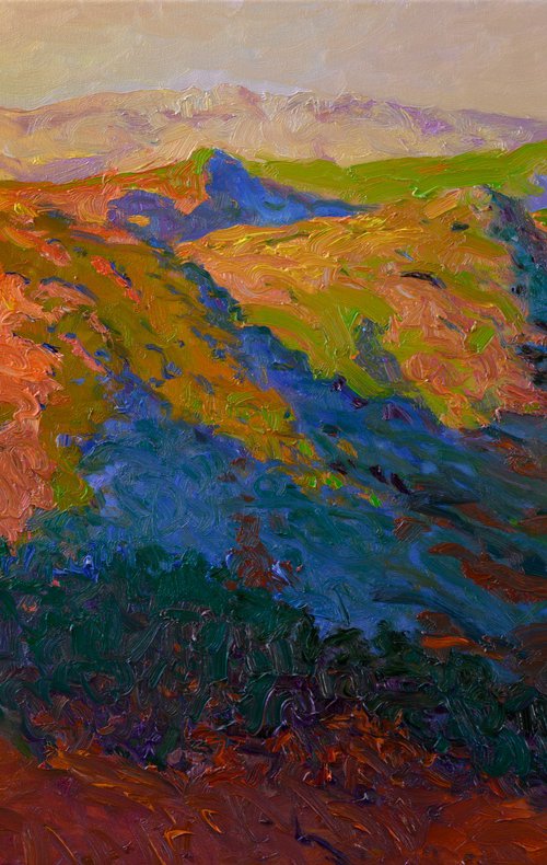 Evening Shade in the Mountains by Suren Nersisyan