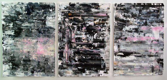 MODERN ABSTRACT TRIPTYCH