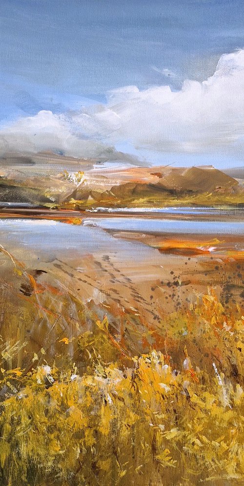 Golden Stillness by Irina Laube