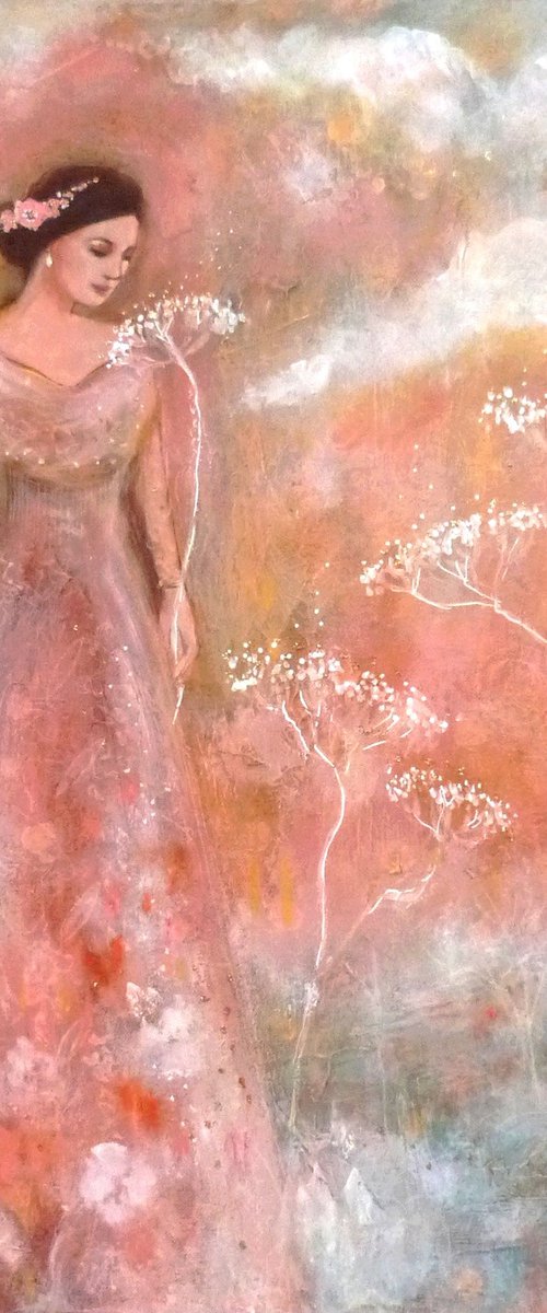 At the dawn of the dream 50 x 61 cm by Loetitia Pillault