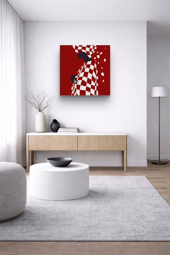 Composed 4 - Red (Limited edition print)