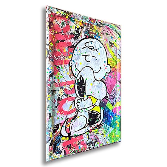 Snoopy True Friends - Original Painting