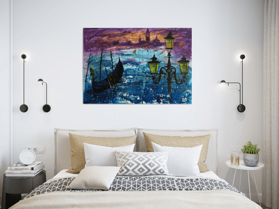 In a dream and in reality... Venice I /  ORIGINAL PAINTING