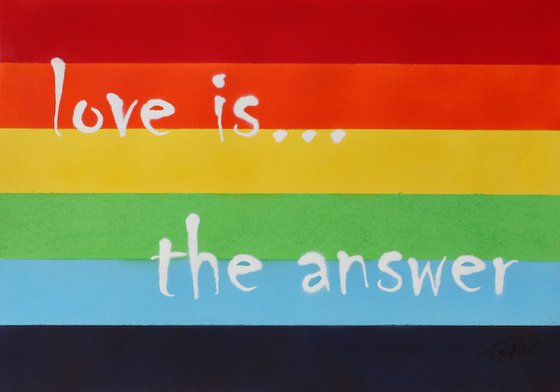 Love Is The Answer (rainbow)