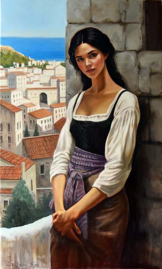 The Mediterranean girl V