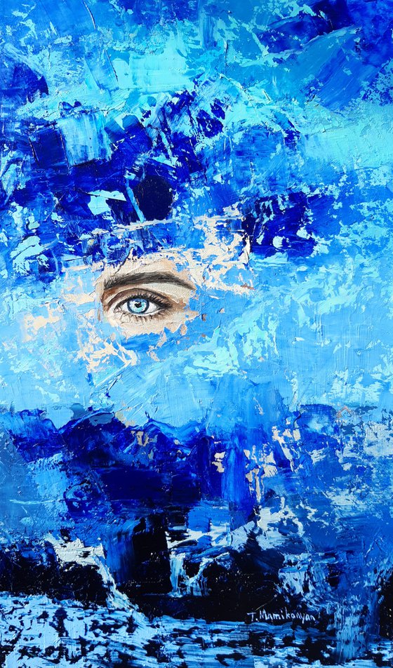 Eye A1  30x50cm