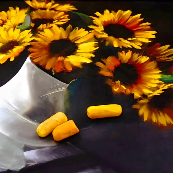 Sunflowers in the Vase