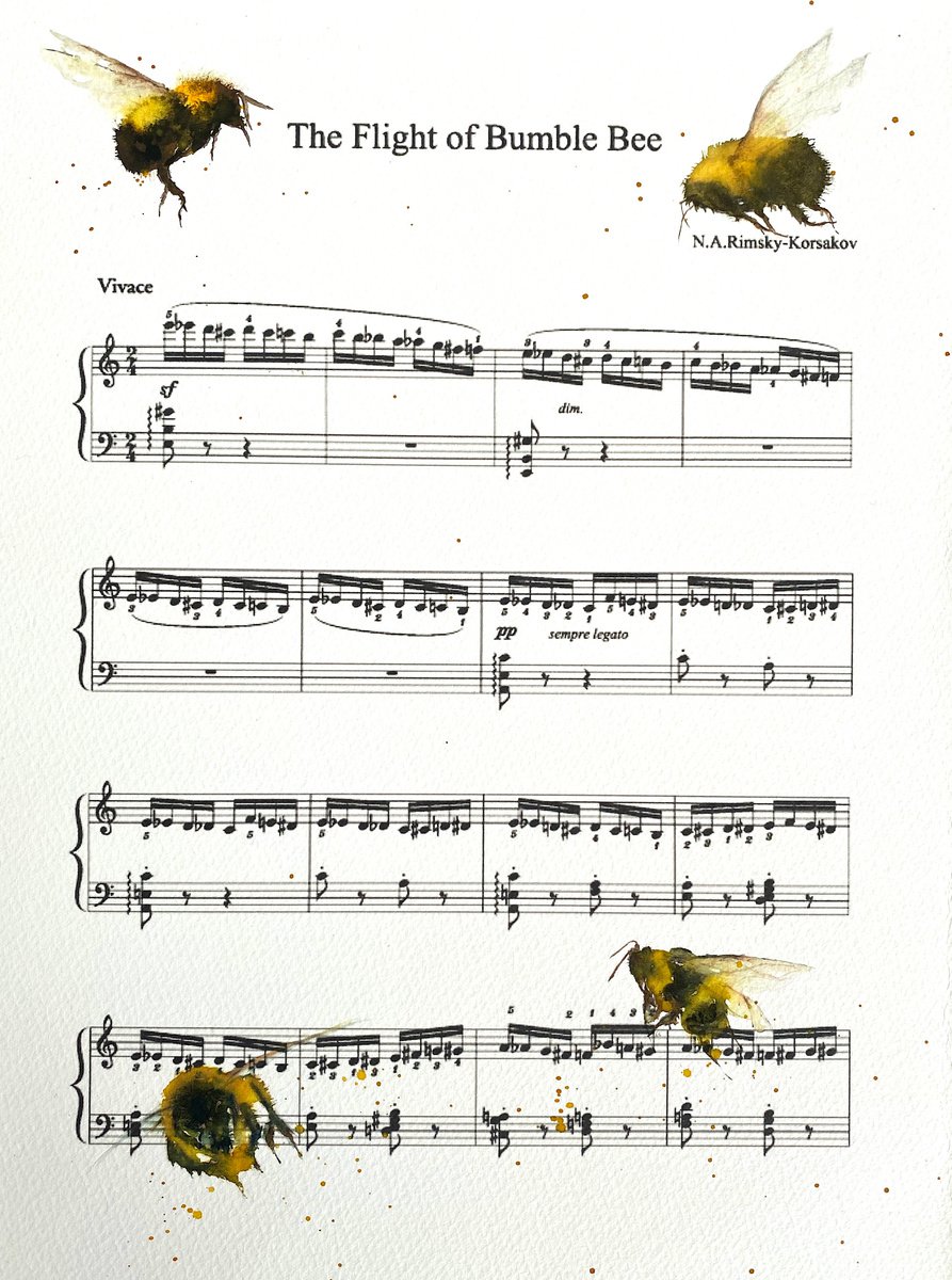 Flight of the Bumble Bees by Teresa Tanner
