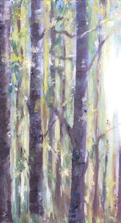 Woodland Canvas by Lucy Smerdon