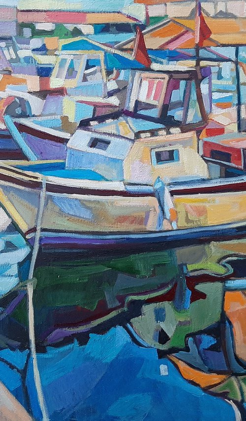 Boats by Maja Đokić Mihajlović