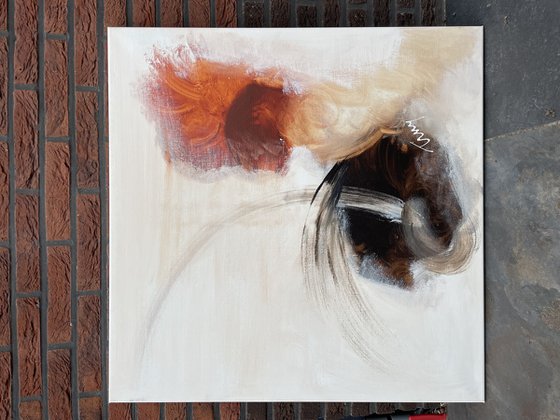 raw energy in burned sienna