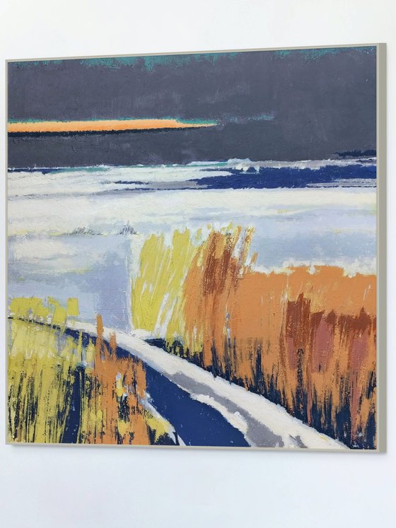 Season of Ocher and White