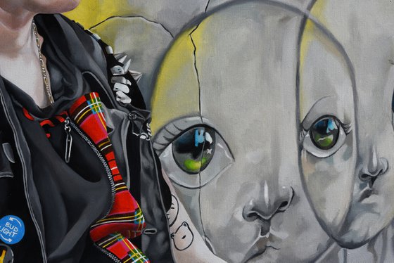 J and graffiti, Martin Street