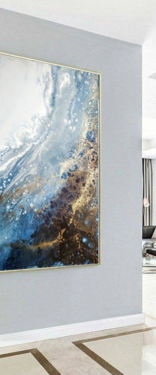 Oceanic  (70x100cm) by Eleni Denart
