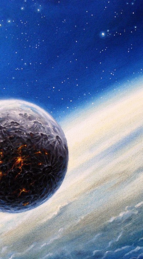 Eruption  on  the Xemon by Ivan  Grozdanovski