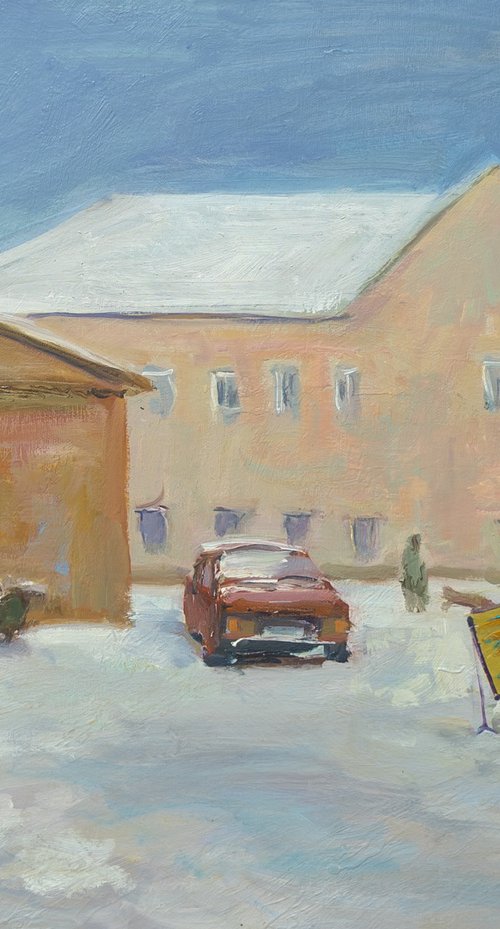 Snowfall by Olga Samar