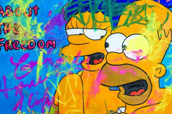Freedom ft. Homer and Marge Simpson